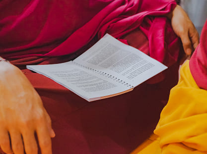 Pelafalan Sutra Hati